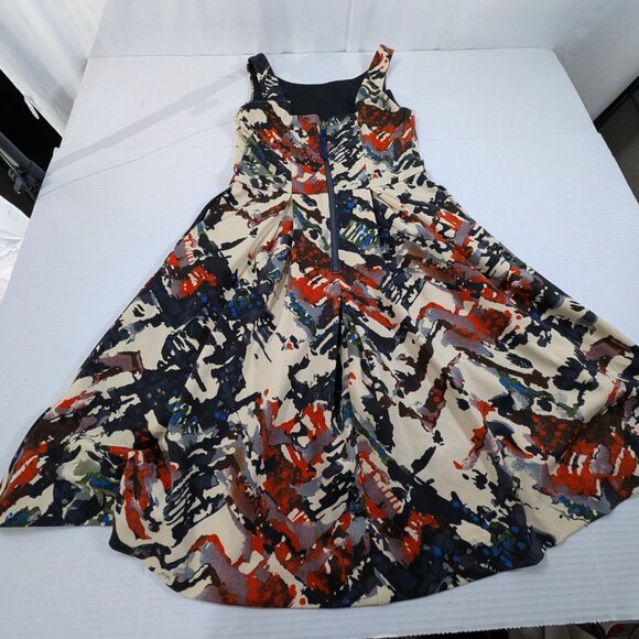 Maeve Anthropologie Fit and Flare Pockets Colorful Stretchy Women's XS - Picture 8 of 9